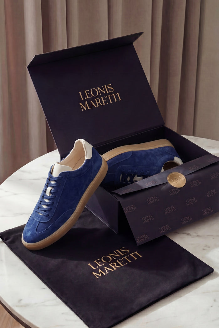 Lucca Summer Walk Sneaker Navy