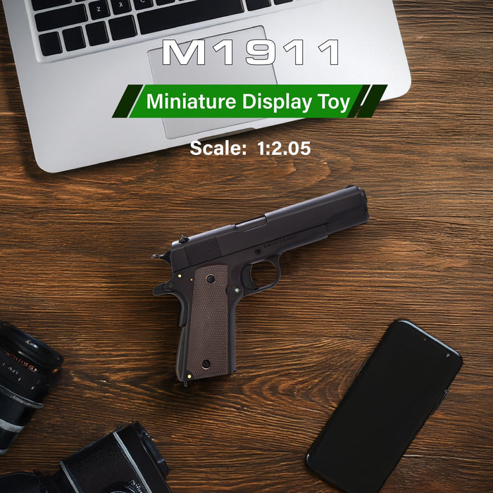 M1911 - Black - Wolfhound Tactical Miniature Pistol Model
