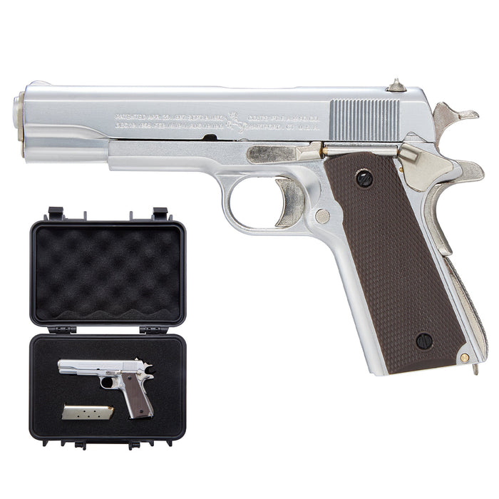 M1911 - Silver - Wolfhound Tactical Miniature Pistol Model