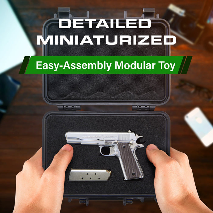 M1911 - Silver - Wolfhound Tactical Miniature Pistol Model