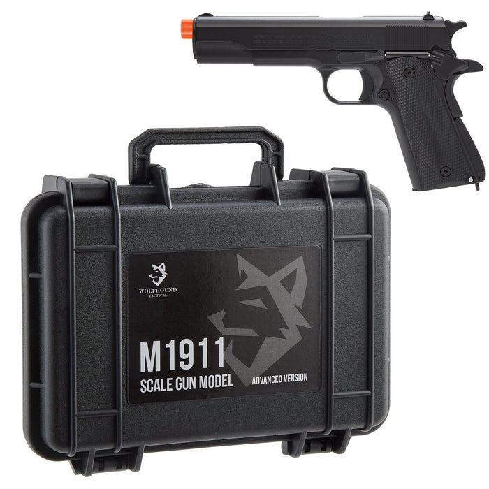 M1911 1:1.67 Scale- Black - Wolfhound Tactical Miniature Pistol Model