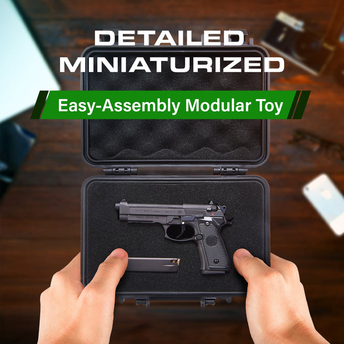 M92 Beretta - Black - Wolfhound Tactical Miniature Pistol Model