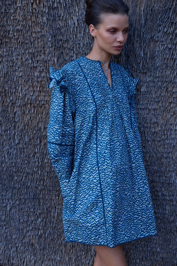 Madison Dress- Jag Navy