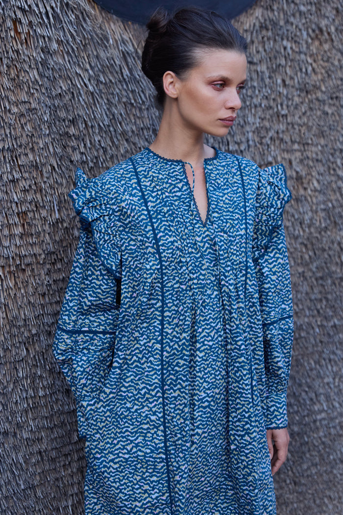 Madison Dress- Jag Navy