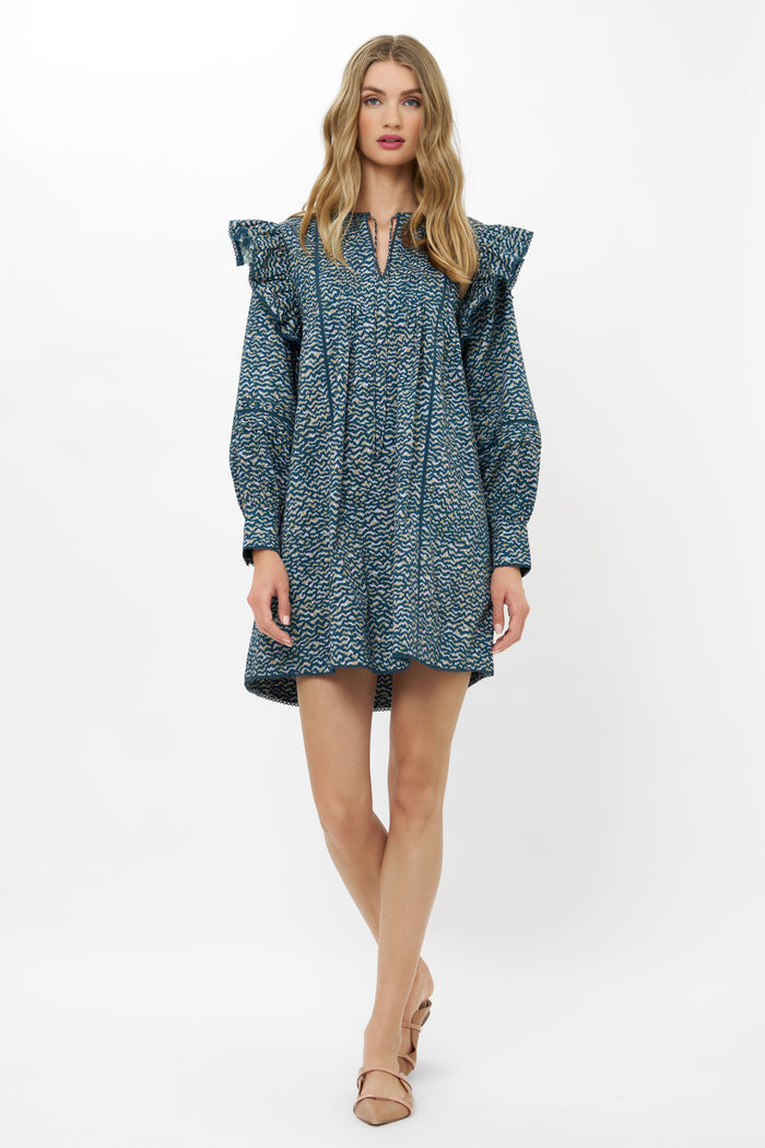 Madison Dress- Jag Navy