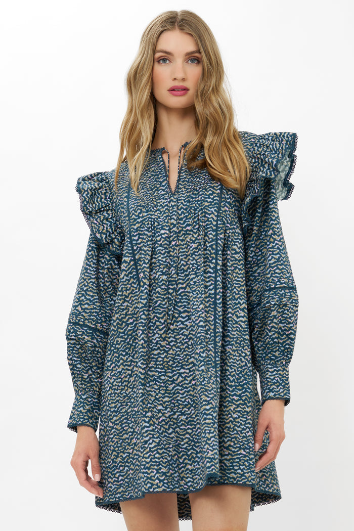 Madison Dress- Jag Navy
