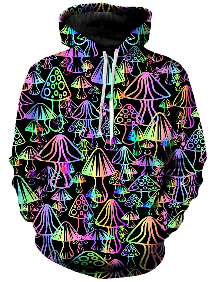Magic Mushrooms Unisex Hoodie Sartoris Art Epic Hoodie