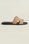 Matera Suede Sandal Sand