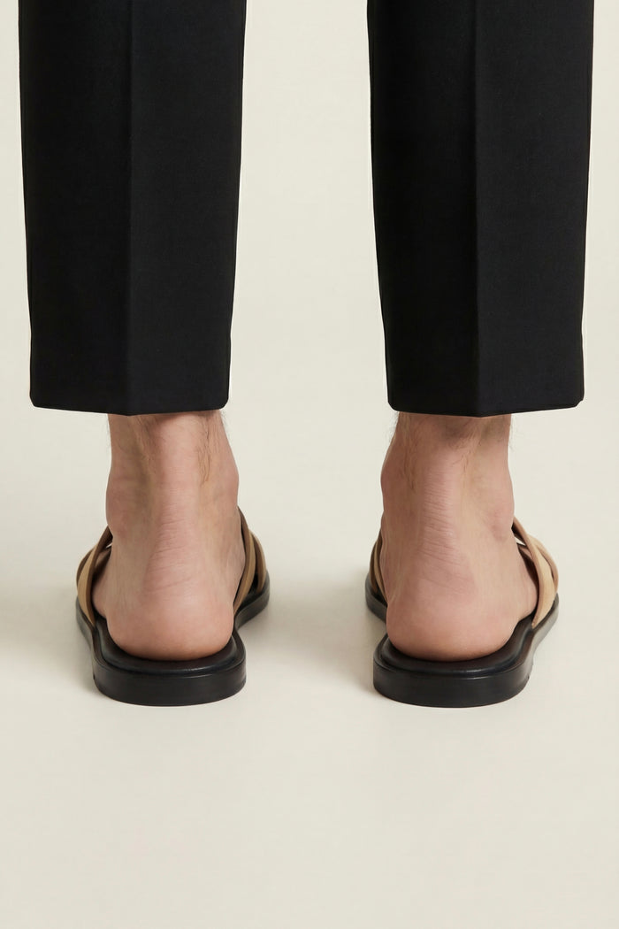 Matera Suede Sandal Sand