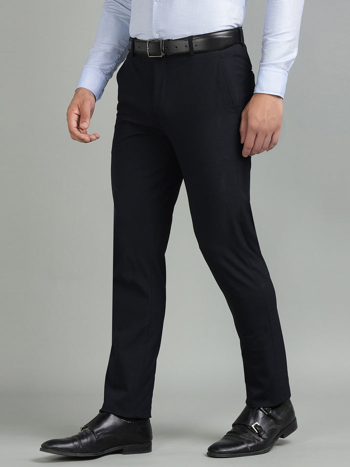 Men 4-Way Stretch Lycra Formal Pant