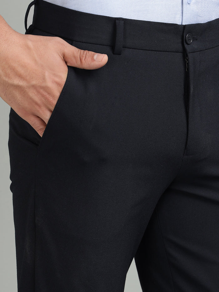 Men 4-Way Stretch Lycra Formal Pant
