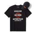 Men's Bar & Shield Hat & Tee Gift Set