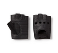 Men's H-D Fingerless Leather Riding Gloves