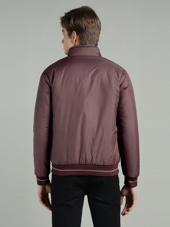 Men's Puffer Reversible Jacket With Zip Closer