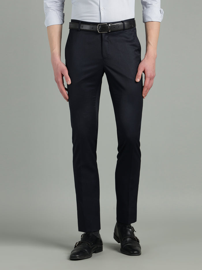 Men's Slim Fit Twill Formal Trousers