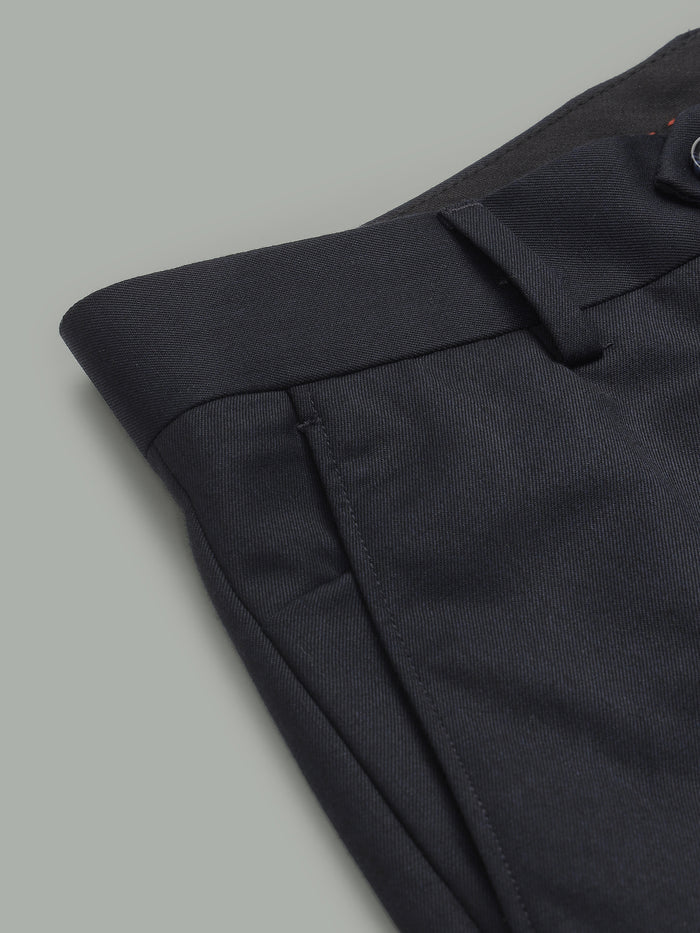 Men's Slim Fit Twill Formal Trousers