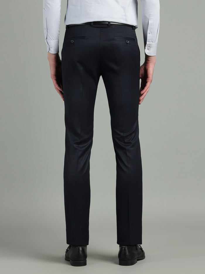 Men's Slim Fit Twill Formal Trousers