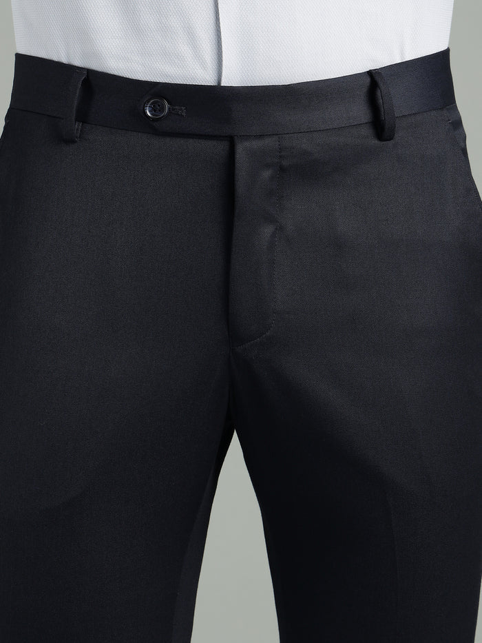 Men's Slim Fit Twill Formal Trousers