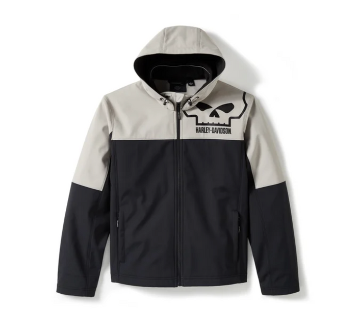 Men's Willie G Skull Water Repellent Softshell Jacket
