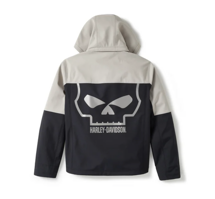 Men's Willie G Skull Water Repellent Softshell Jacket