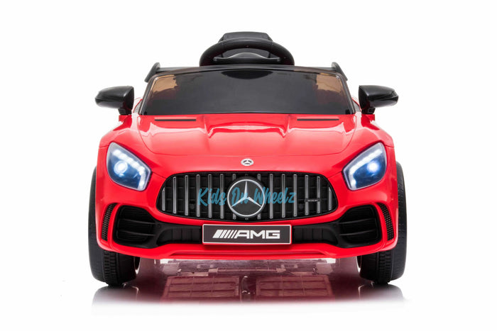 MERCEDES BENZ AMG GTR 12V KIDS RIDE ON 1 SEAT- RED - Kids On Wheelz
