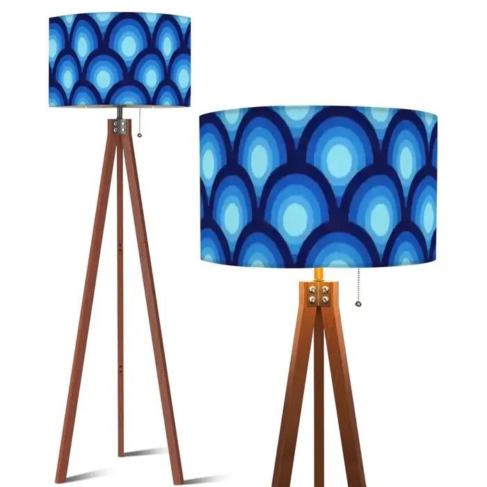 Midcentury Modern Peacock Eye Blackout Curtains: 70s Retro Multi Sizes - retro curtains