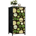 Midcentury Modern Retro 70s Dresser – Polka Dots 4-Drawer Storage Unit - One Size - retro dresser