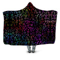 Modern Shapes Hooded Blanket Sartoris Art Epic Hoodie