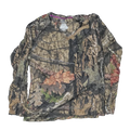 Mossy Oak Women's V-Neck Long Sleeve Shirt - Size 20, 2XLarge - Army & Outdoors - Field Shirts