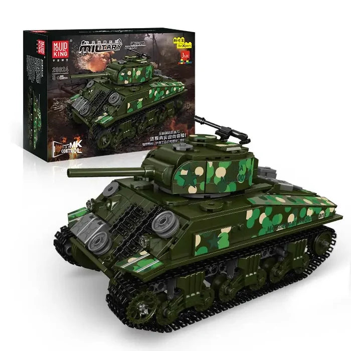 Mould King 20024 M4 Sherman Tank Brick