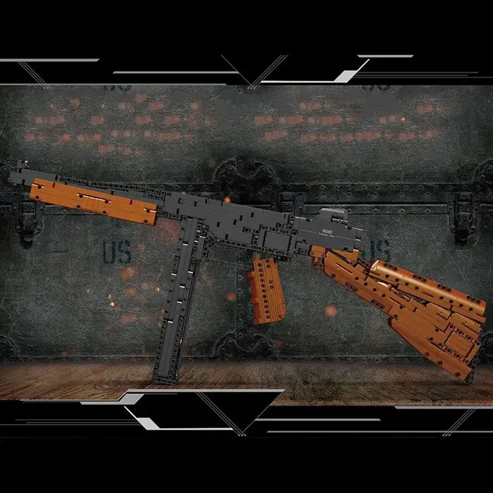 MouldKing 14022 Thompson Submachine Gun Toy Brick