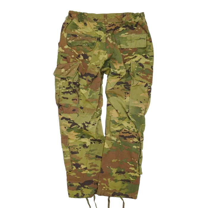 Multi Camo Army Trousers - Medium - Film Production Used - Combat Trousers