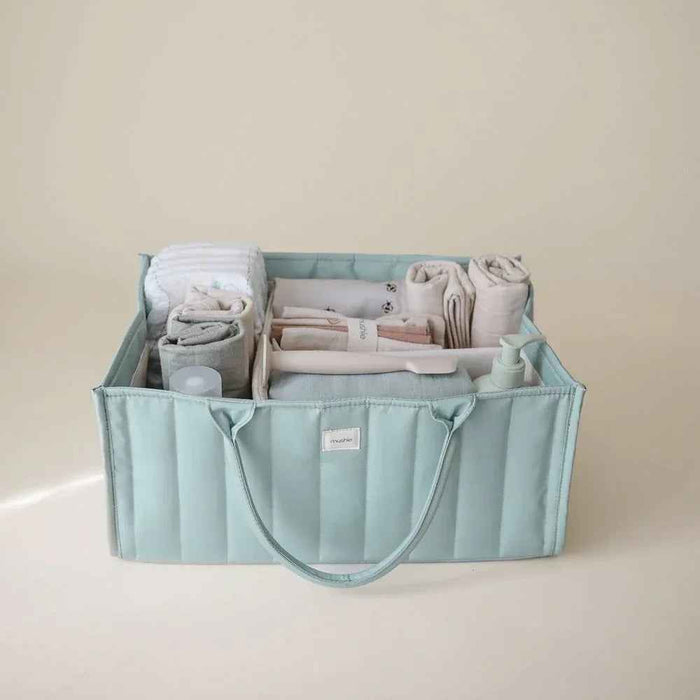 Mushie® Organizator za pleničke Roman Green Mushie