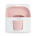 Mushie® Dinnerware Set 3-Piece Blush