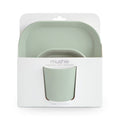 Mushie® Dinnerware Set 3-Piece Sage