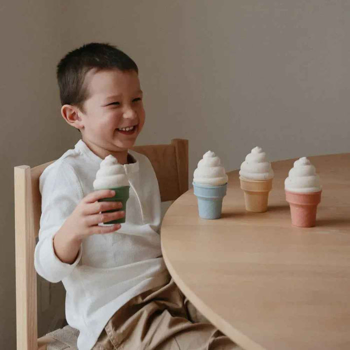 Mushie® Kopalne igračke Mix and Match Ice Cream Toy Mushie