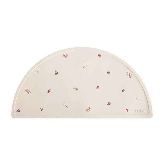 Mushie® Silikonska podloga za hranjenje Circus Mushie