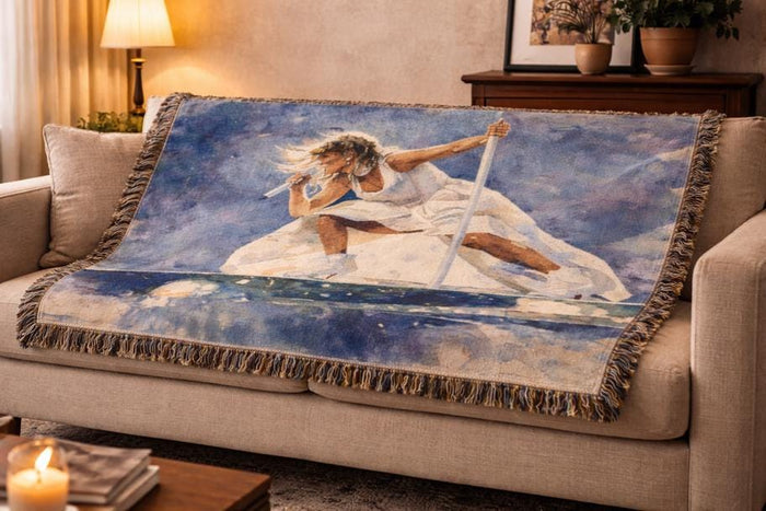 Music Lover Woven Blanket