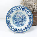 MYOTTS COUNTRY LIFE blue, Small Serving Bowl, Fine Staffordshire, 1940s to 1980s