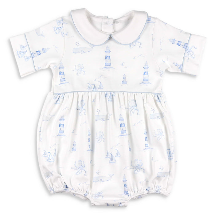 Nautical Toile Pima Bubble