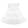 Nautical Toile Pima Flowy Dress
