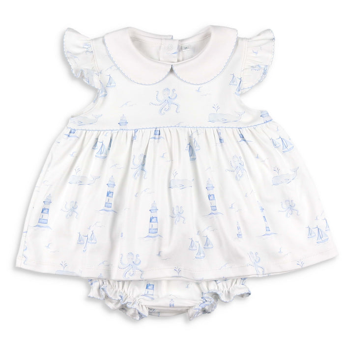 Nautical Toile Pima Set