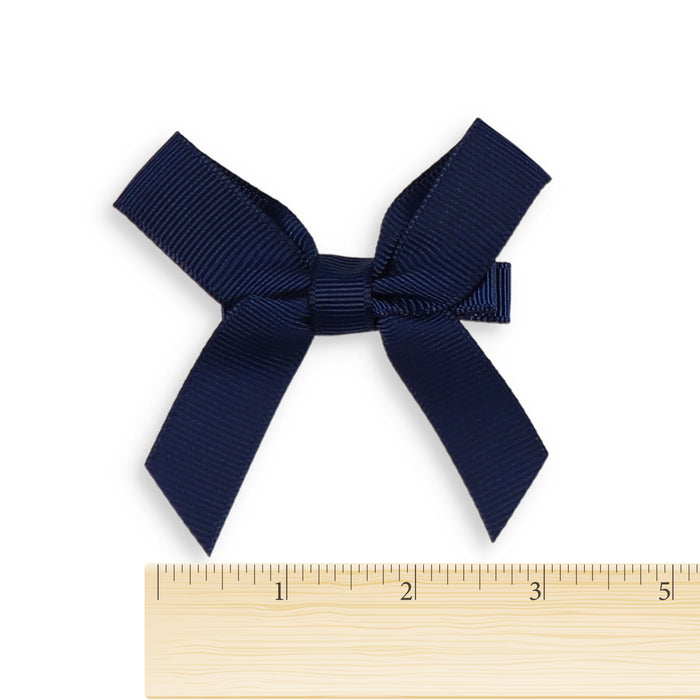 Navy Bitty Bow