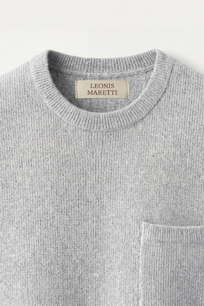 Nerio Extra-Fine Crew Vest Grey