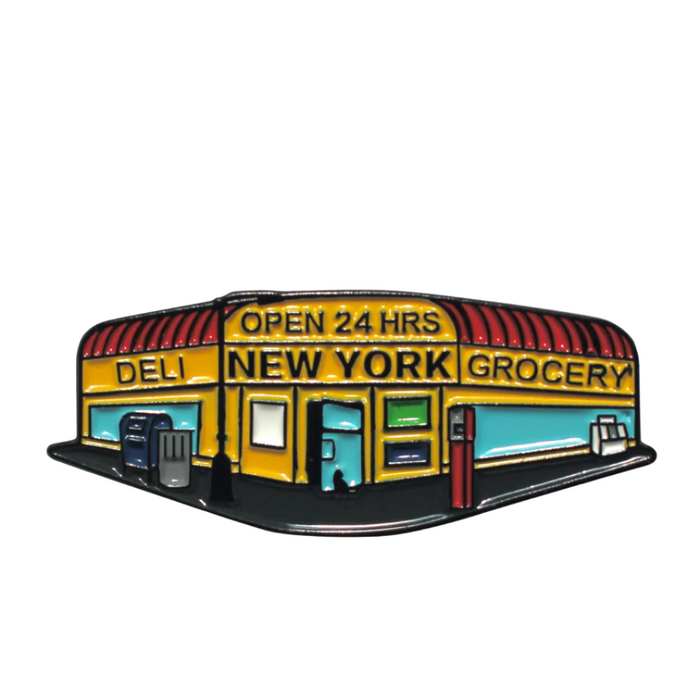 New York Bodega Enamel Pin