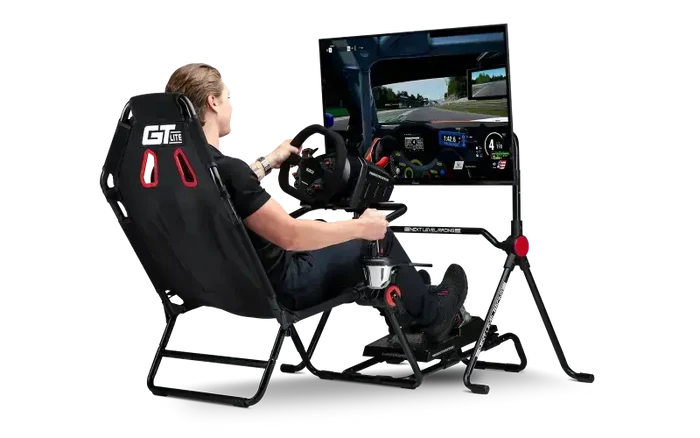 Next Level Racing - Lite Free Standing Monitor Stand - Sim Race Webshop B.V.