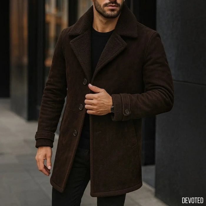 Nomad Coat Nappa Suede
