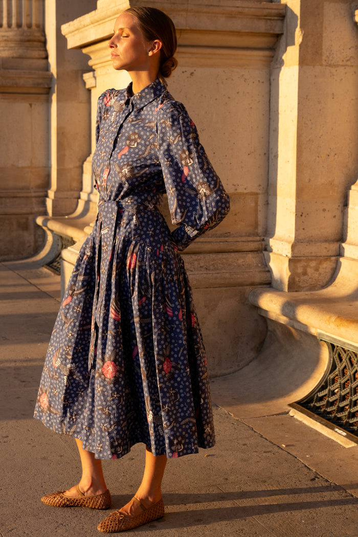 Nora Dress- Bali Navy