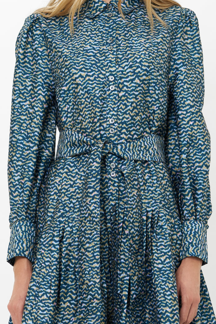 Nora Dress- Jag Navy