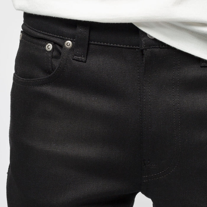 Nudie Jeans - Lean Dean Dry Ever Black Jeans - Nigel Clare